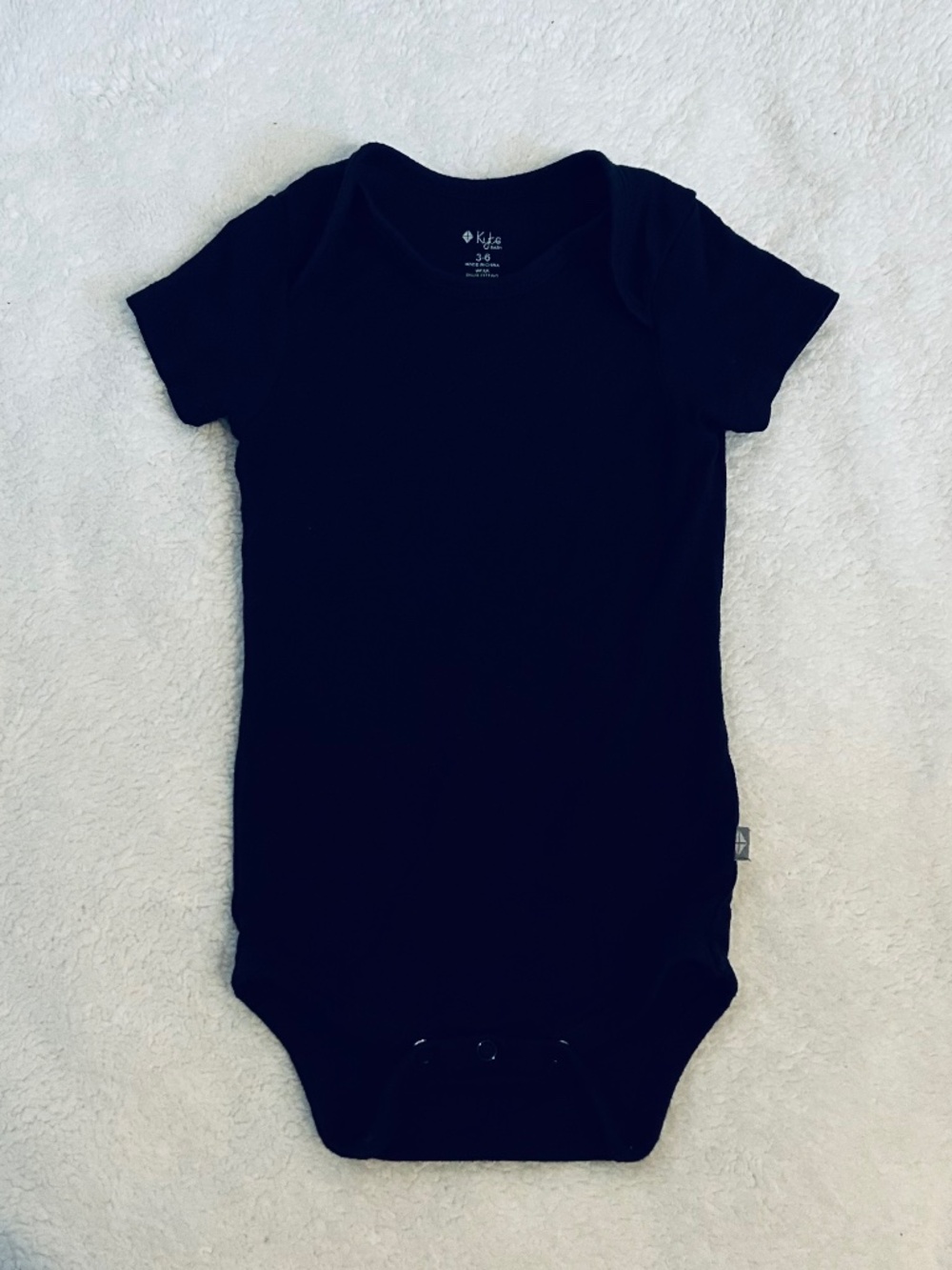 Kyte bamboo diaper shirt 3-6 months